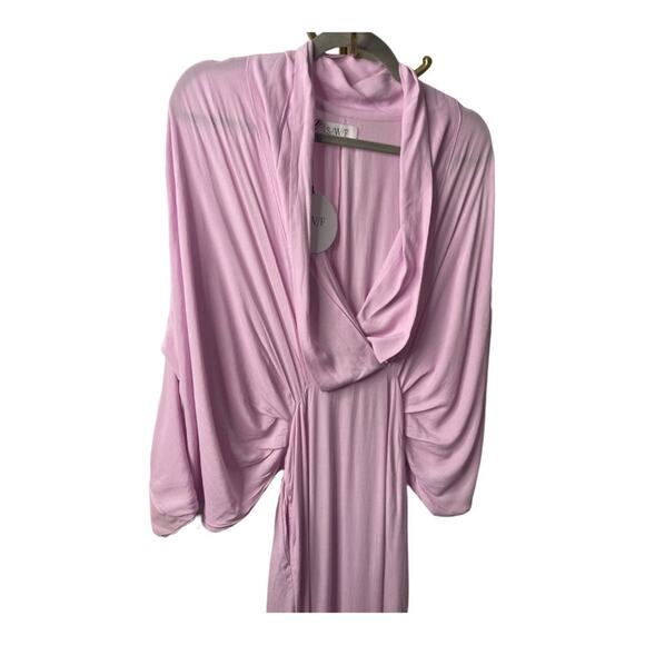 SWF Sunset Maxi Dress Kimono Sleeve Resurrection Draped Spring Summer Vacation S - Picture 7 of 11